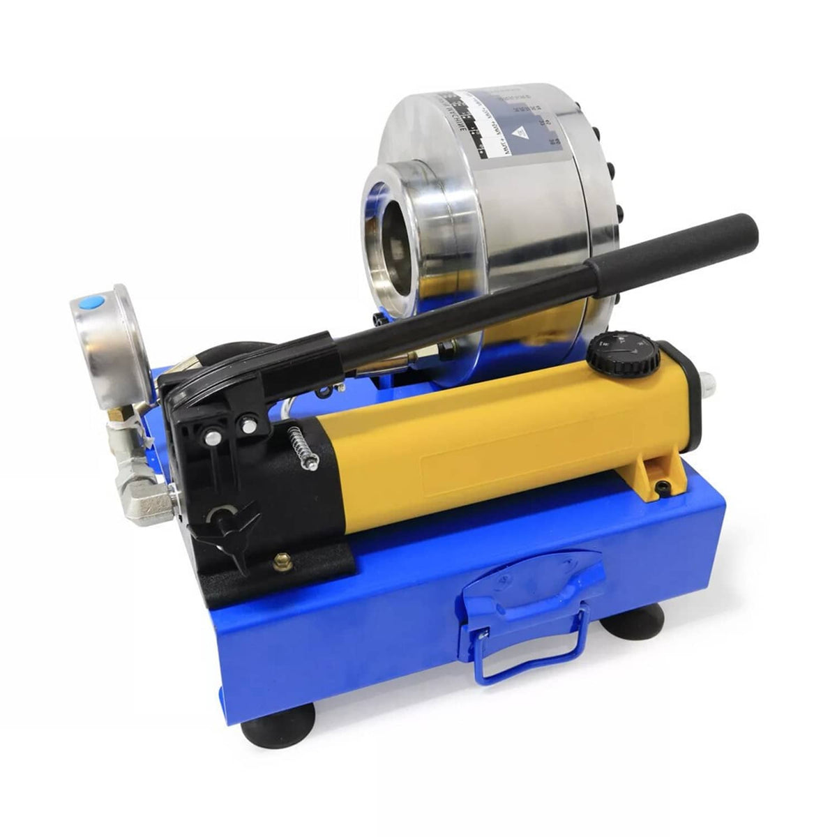 Solidspare New 5600KN Hydraulic Hose Crimper Pipe Clamping Machine w/ 8 Sets Dies 10mm-30m