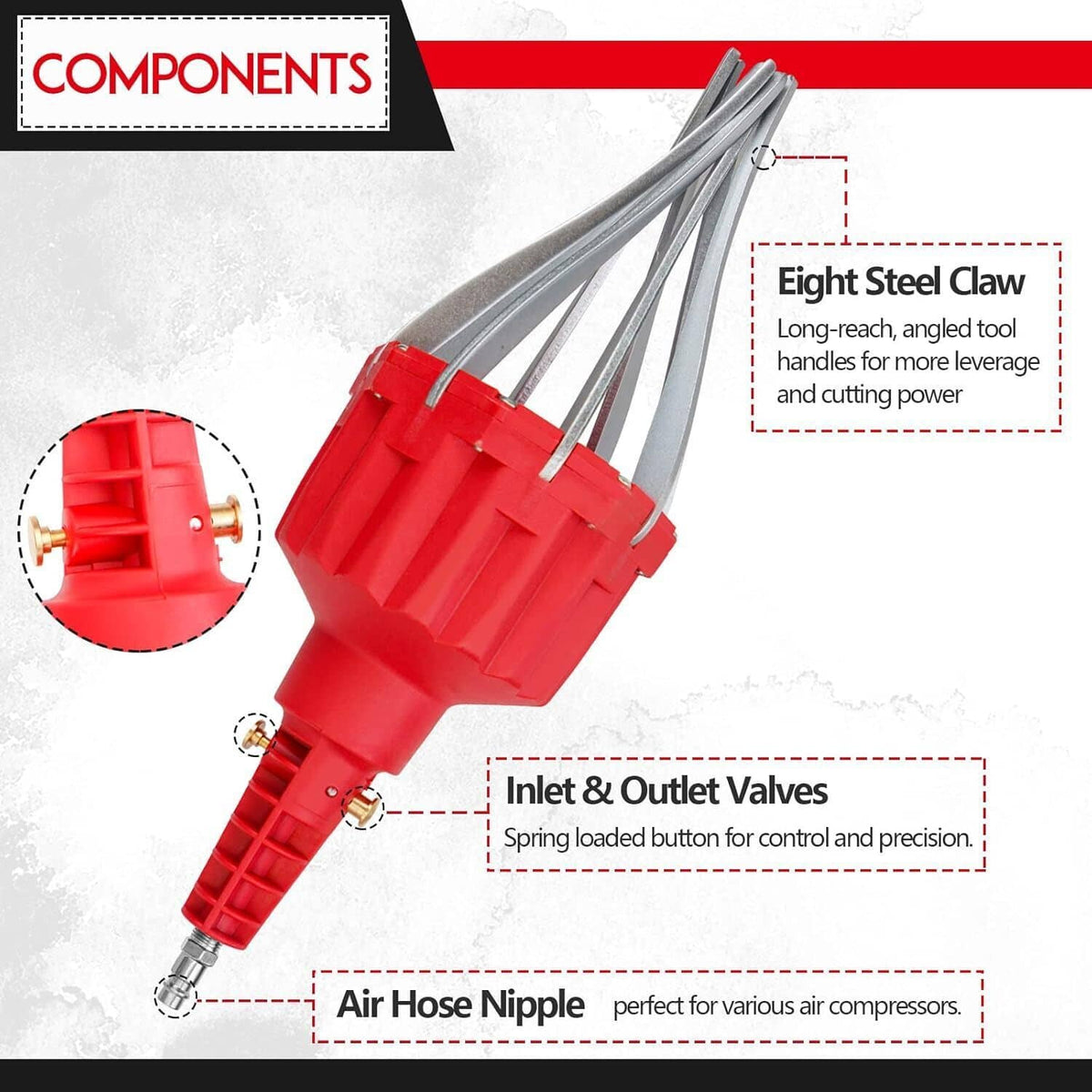 Solidspare Pneumatic CV Joint Boot Spreader Expander Universal Install Installation Tool