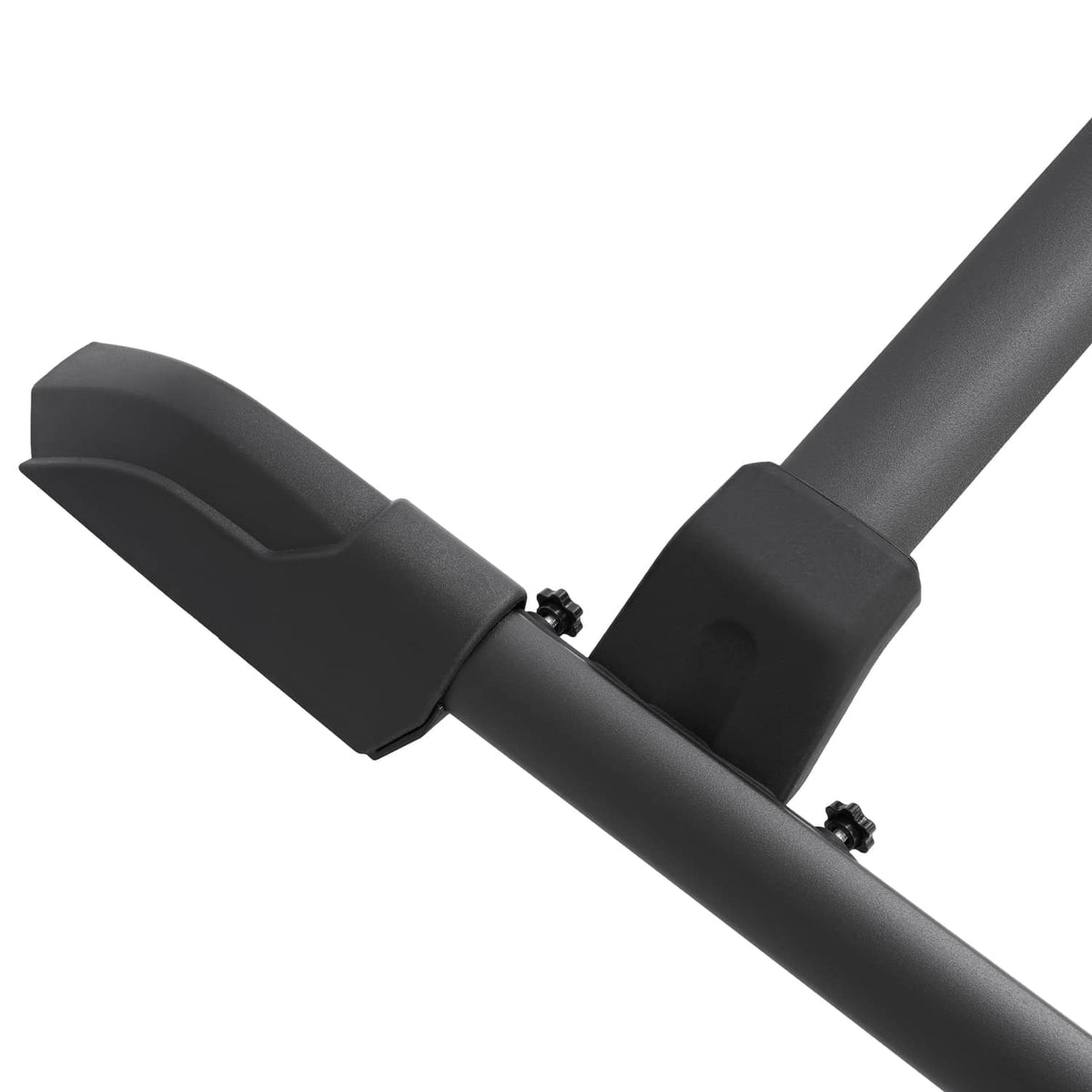 Solid Spare For Honda Pilot 2009-2015 Black 4Pcs Roof Rack Rails Cross Bar Side Rail