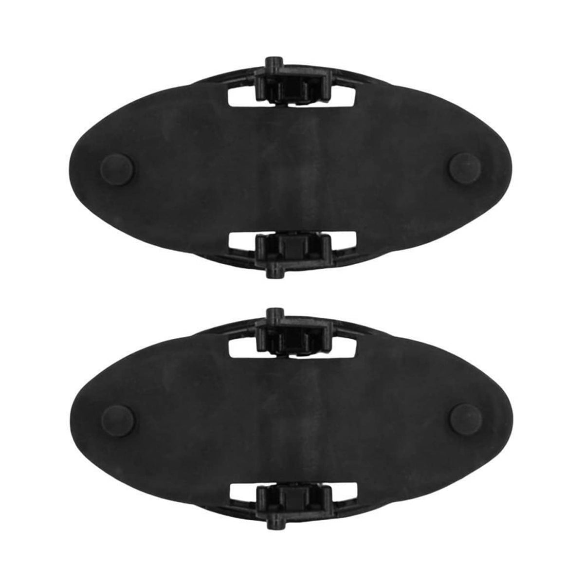 Solid Spare Pair of Shutter Water Flappers Exhaust Y Pipe for Mercruiser replaces 807166A3