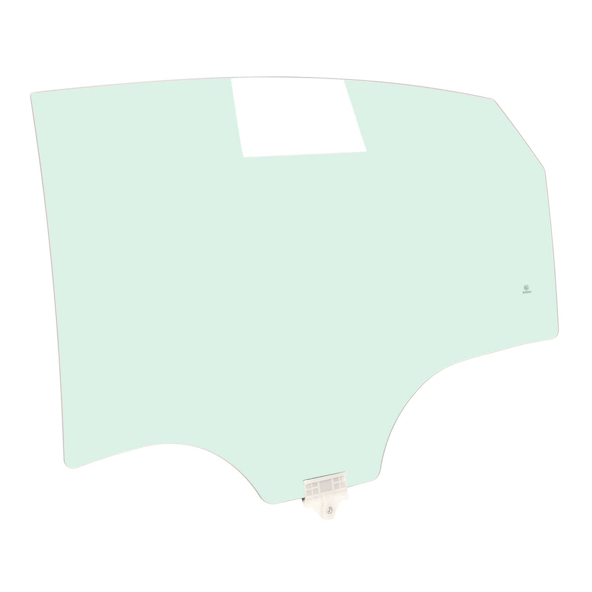 Solid Spare For 19-24 Kia Forte Sedan Driver Side Left Rear Door Window Glass Tempered Glass
