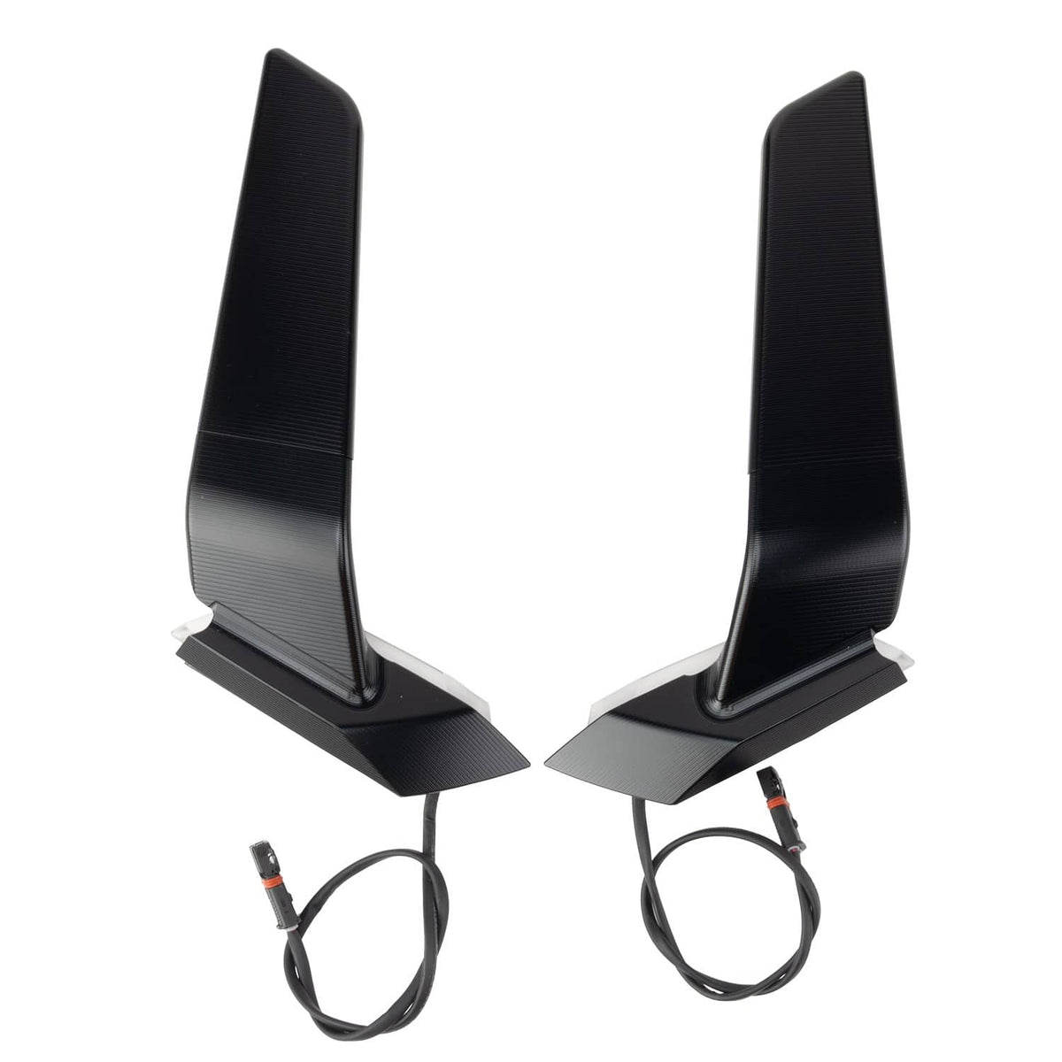Solidspare CNC Aluminum Adjustable Wind Wing Side View Mirrors For BMW S1000RR 2019-2026