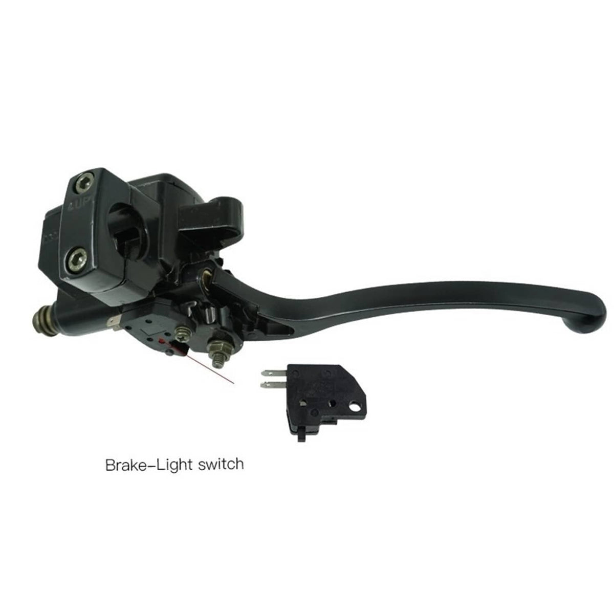 Solidspare 1" Motorcycle Handlebar Hydraulic Brake Clutch Master Cylinder Lever for SUZUKI