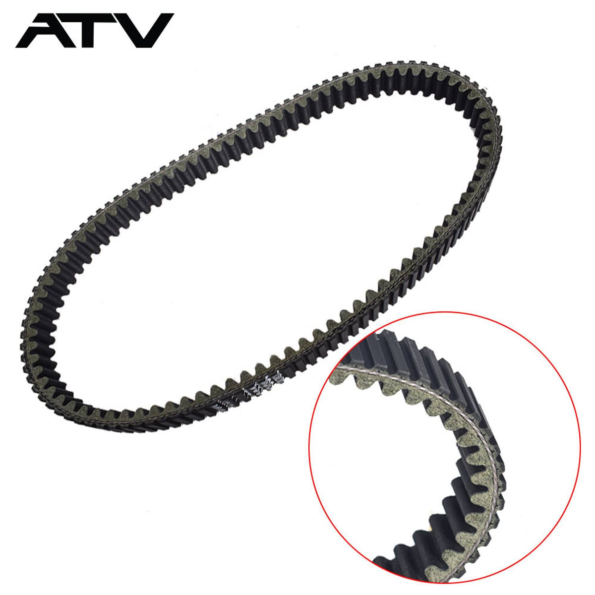 Solidspare Generic Drive Belt for Polaris Sportsman 500 HO  2003-2007 / 3211091 3211095