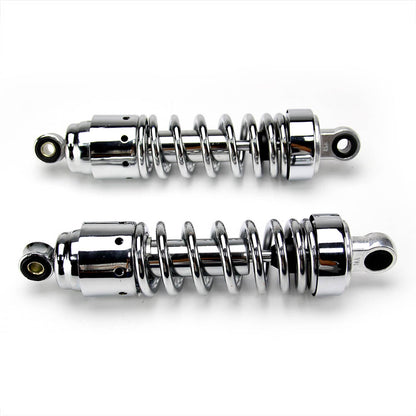 Solidspare Chrome Rear Shocks Absorbers Suspension For Honda Rebel 250 CMX250 CA250 86-2014