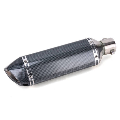 Solidspare 38mm-51mm Motorcycle Universal ATV Exhaust Muffler Tail Pipe &DB Killer Silencer