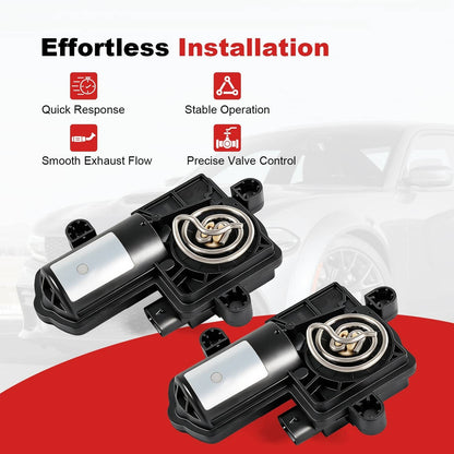 Solidspare 2x Active Exhaust Valve Actuator For Dodge 2015-2023 Charger Cummins 5.7L 6.2L