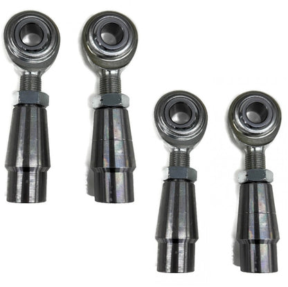 (2) 1/2 X 1/2-20 Economy Panhard Bar Kit with Bung .065 Rod End Heim Joint LH RH