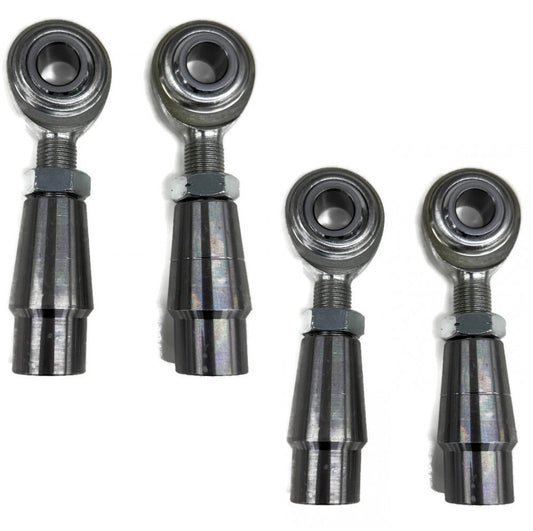 (2) 1/2 X 1/2-20 Economy Panhard Bar Kit with Bung .065 Rod End Heim Joint LH RH