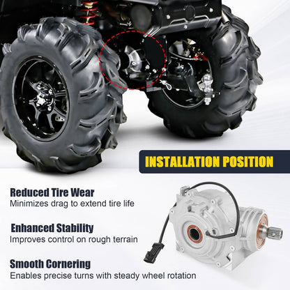 Solidspare Front Differential 1333243 For 2012-2016 Polaris Ranger Crew 900 RZR XP 900 EPS