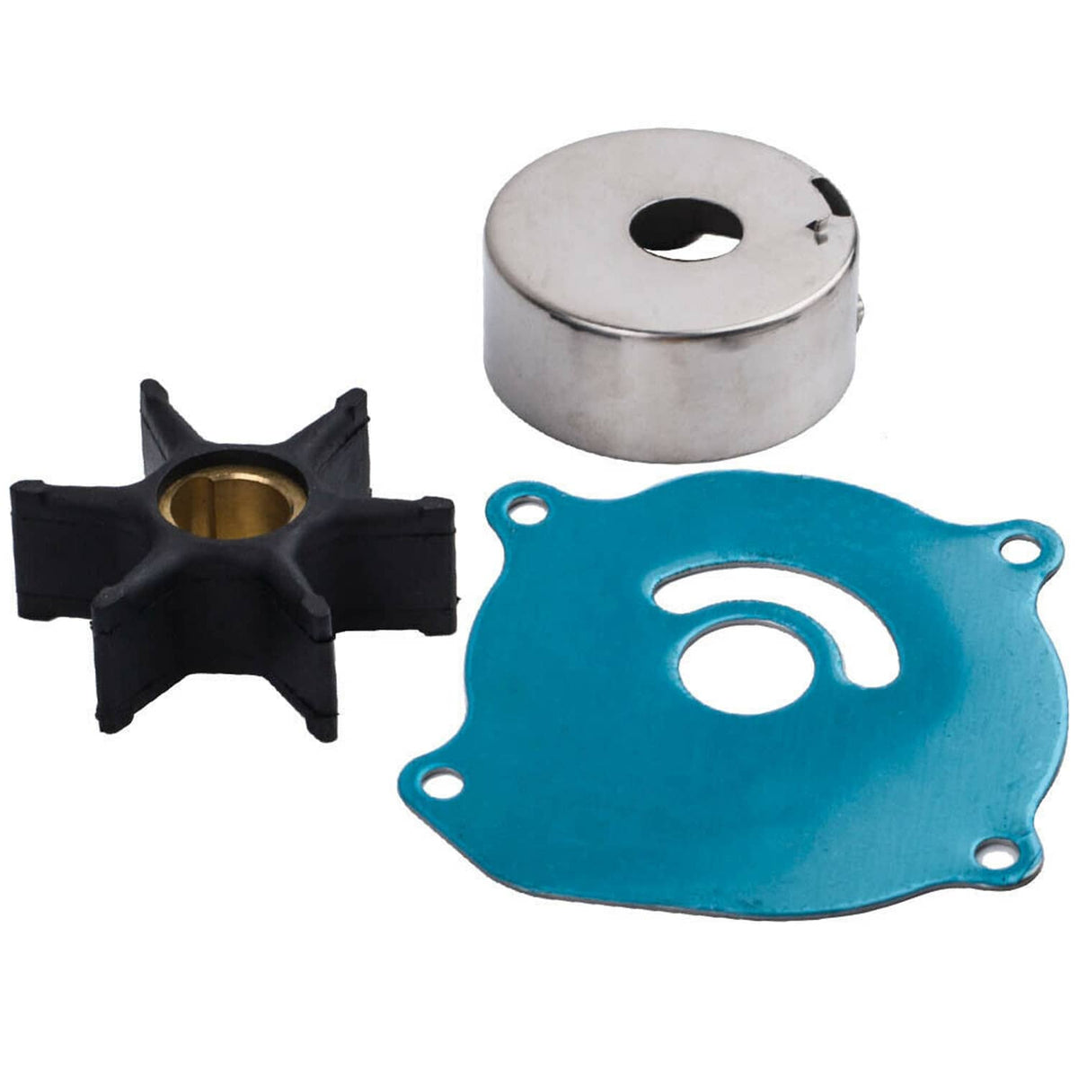 Solid Spare for Johnson Evinrude Outboard Water Pump Repair Kit w/ Housing 75-250HP, 5001595