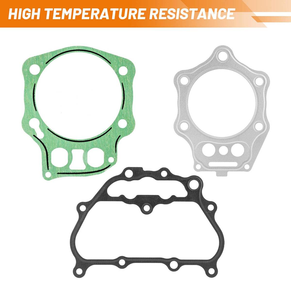Solidspare Cylinder Piston Ring Gasket Kit For 07-11 Honda TRX500FPE/FPM Fourtrax Foreman