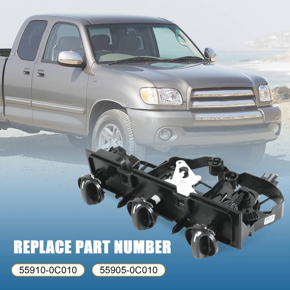 Solidspare For 2000-2006 Toyota Tundra AC A/C Climate Heater Control Manual 55910-0C010