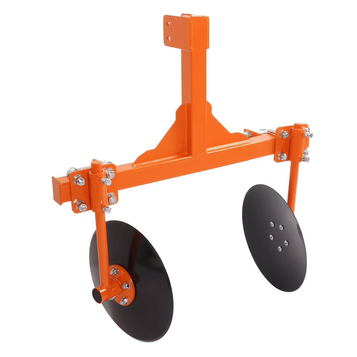 Solidspare 48" Adjustable Disc Bedder Disc Harrow For Cat 1 Tractors Steel 3 Point