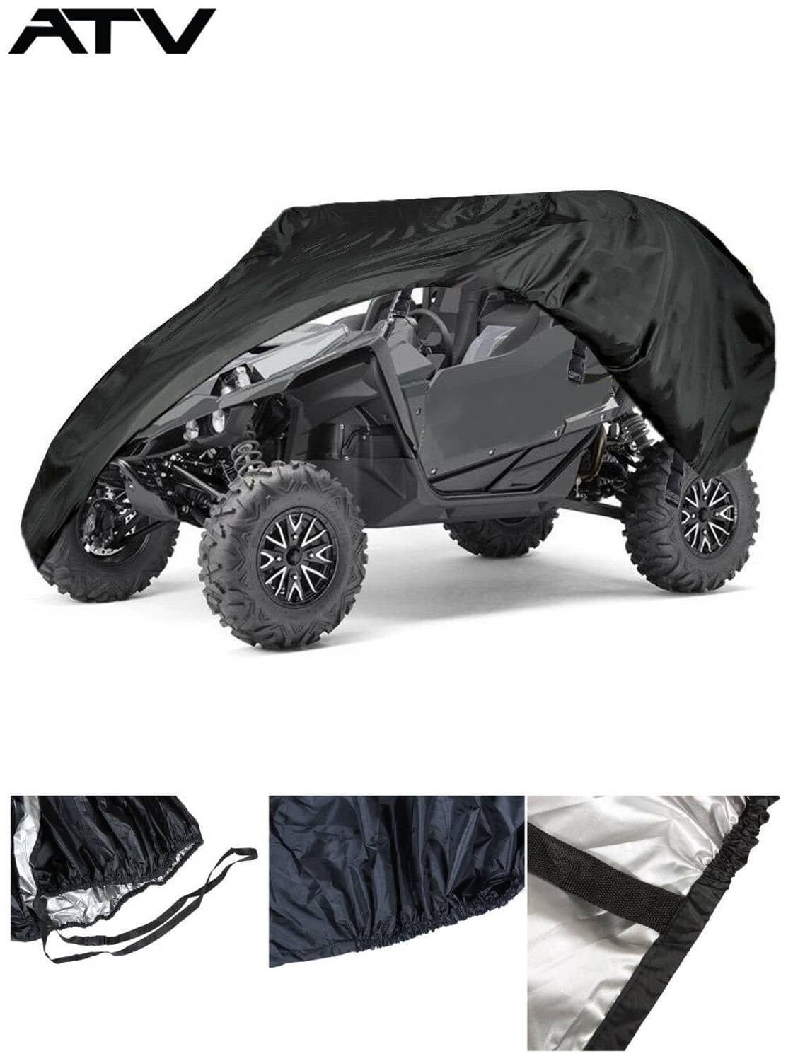Solidspare Generic Vehicle Storage Cover Waterproof Fits For Yamaha YXZ 1000R SS SE EPS