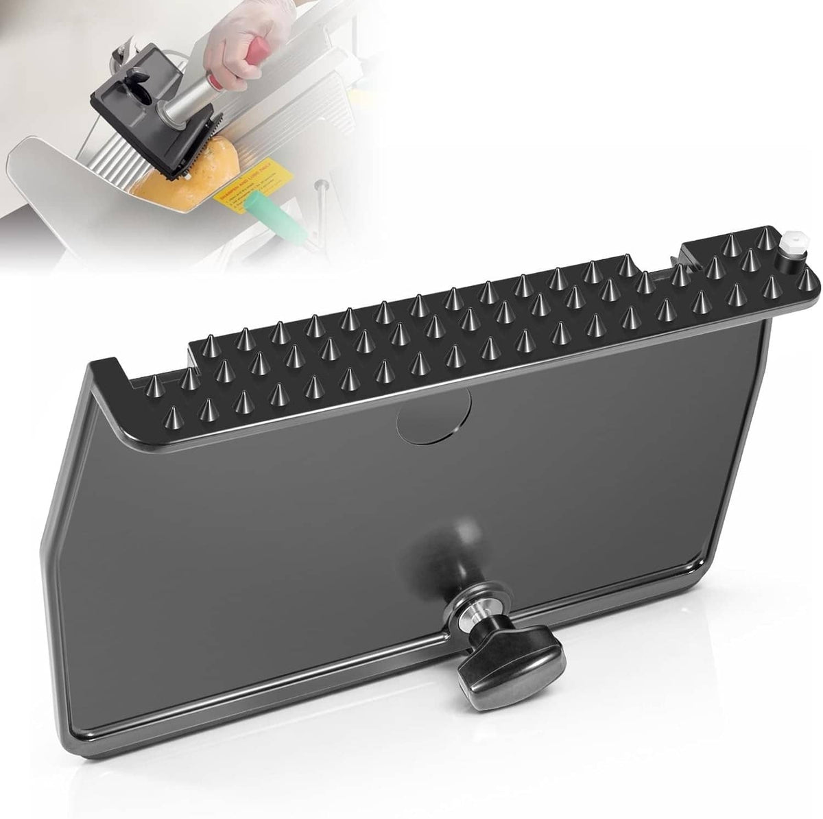 Solidspare Meat Slicer Remnant Holder 60220401708 for Bizerba SE12 SE12D GSP GSPG V12 VS12F