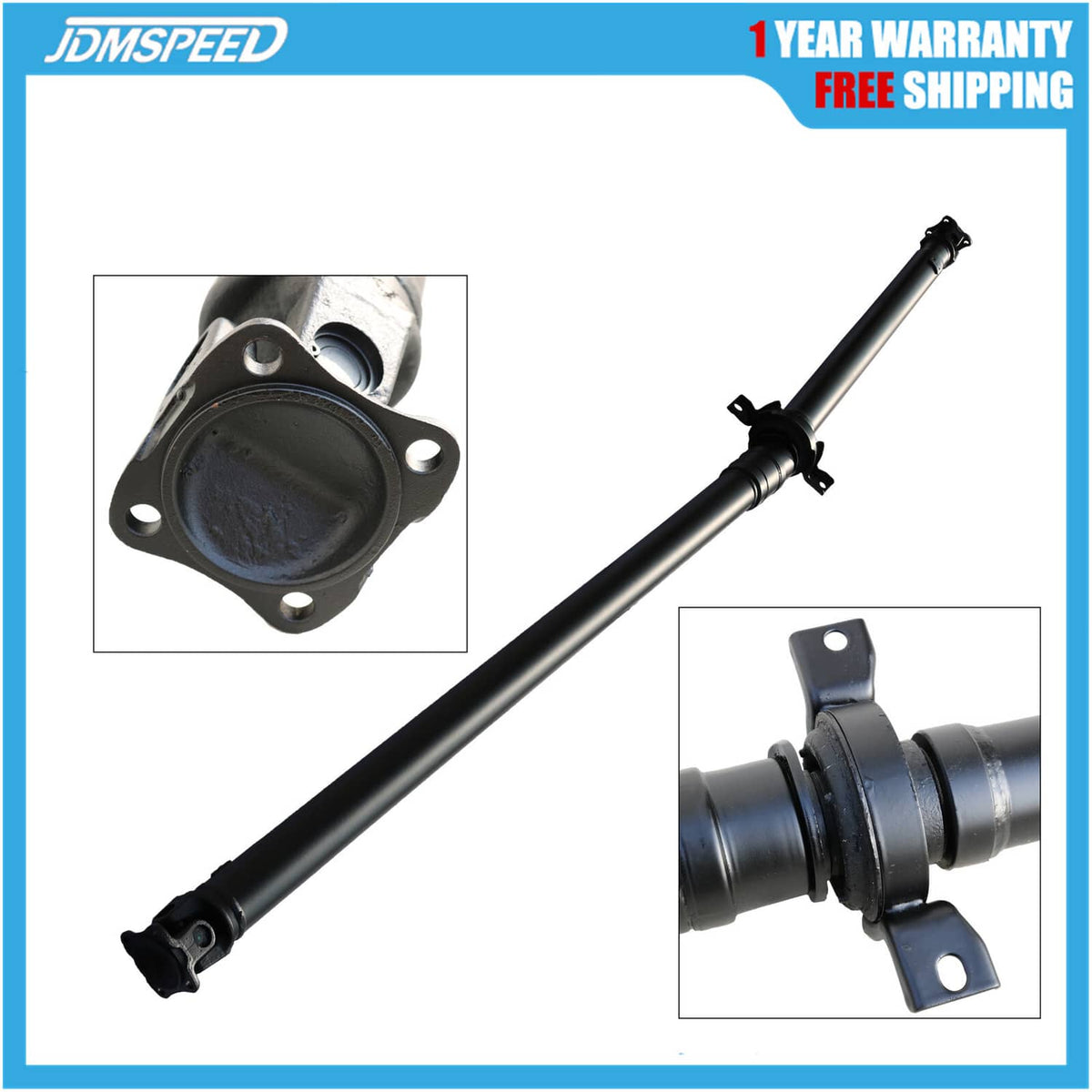 Solidspare Rear Side Driveshaft Prop Shaft Assembly for Honda CR-V 2002-2006 L4 2.4L 4WD