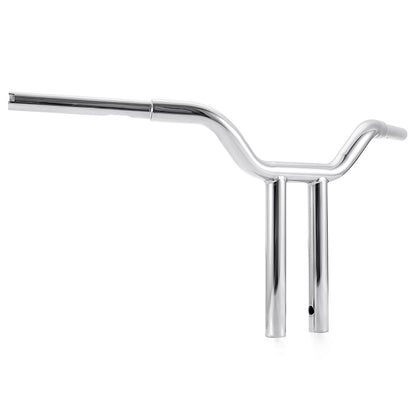 Solidspare Chrome 14" MX-T Bars Handlebar For Harley Sportster XL Iron 883 1200 48 FLST US