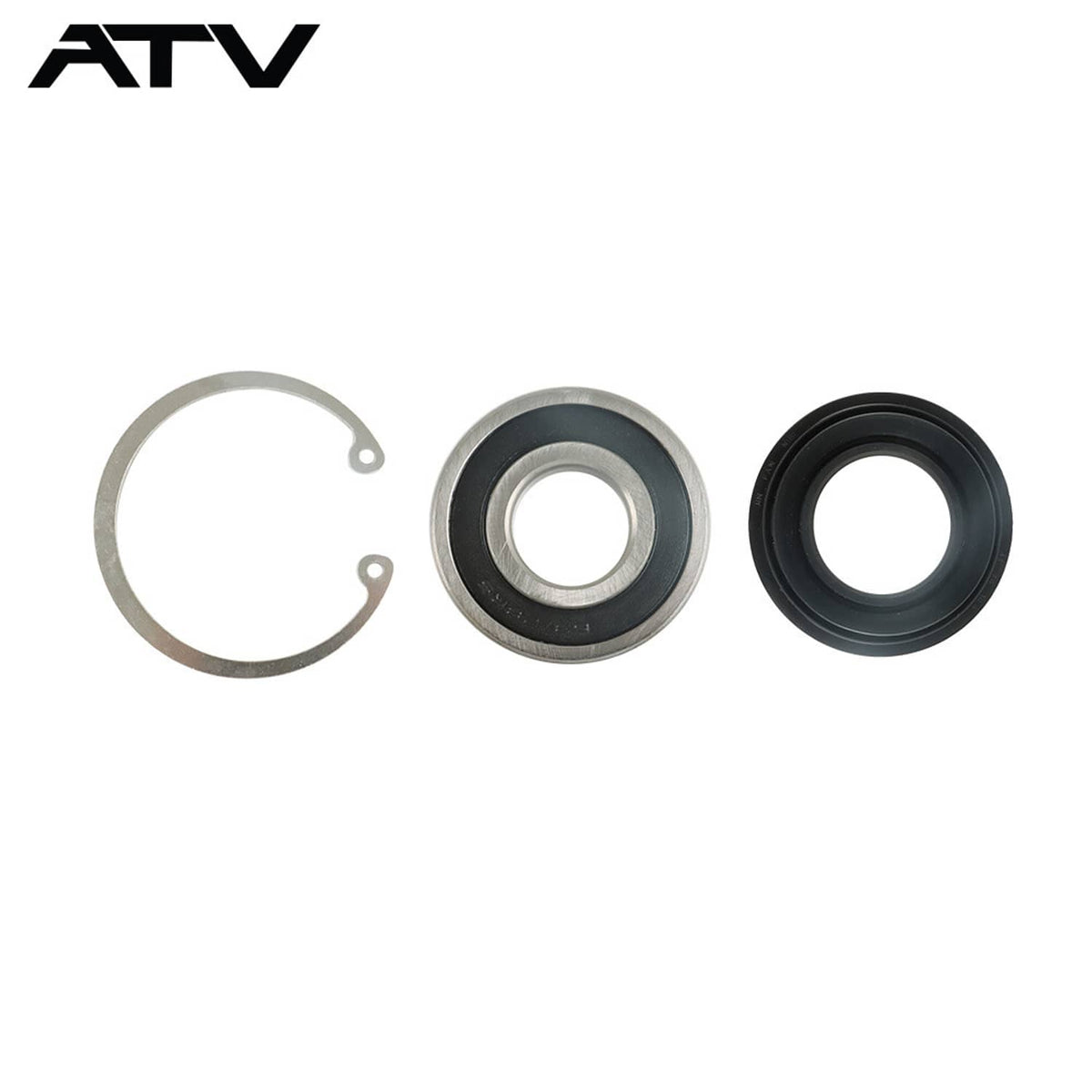 Solidspare For Honda Rancher 420 TRX420 2x4 4x4 Rear Brake Drum Bearing Seals Kit 2014-2023