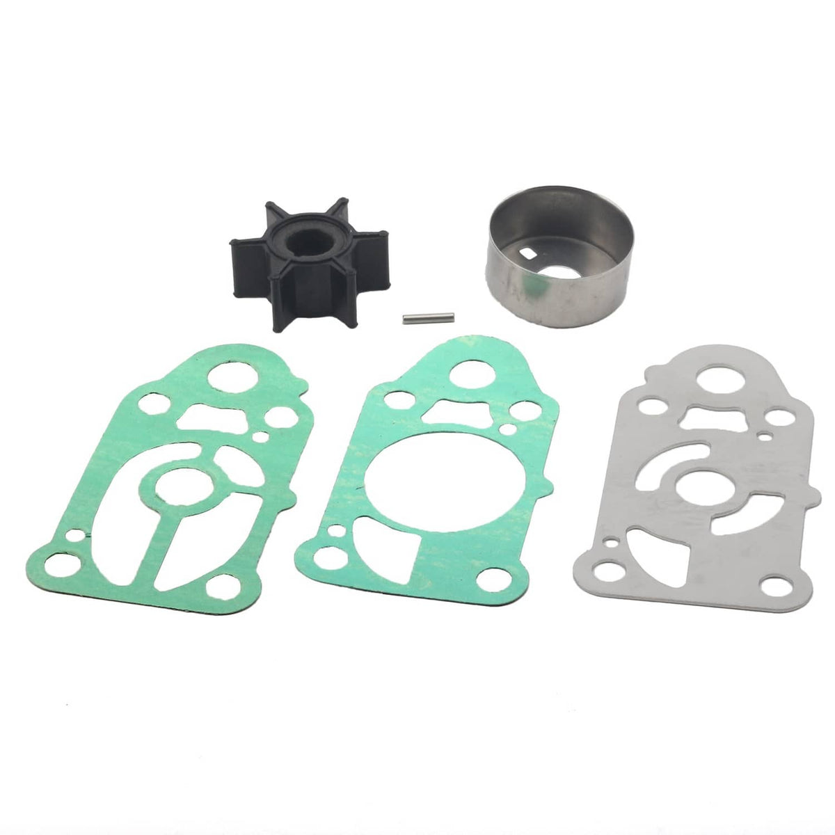Solid Spare 16159A2 Water Pump Impeller Kit for Mercury Mariner 2-3.3 HP Outboard 8M0080264