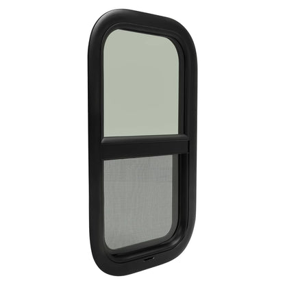 Solidspare Tinted RV Glass Window 12"x 22"  W/ mounting hardware For Cargo Trailer RV