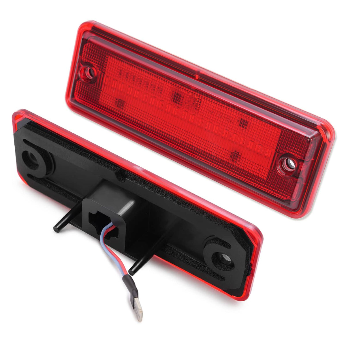 Solid Spare LED Rear Side Marker Parking Lights For El Camino & Caballero & Malibu 1978-1987