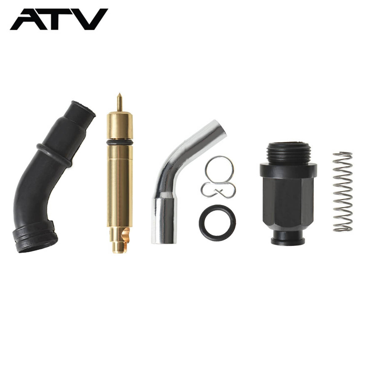 Solidspare Carb & Choke Plunger Rebuild kit Fit For Honda Foreman Rubicon 500 TRX500