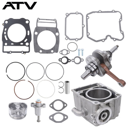 Solidspare 3090323 Crankshaft+Cylinder Sleeve For Polaris Sportsman 500 Engine Rebuild Kit