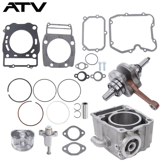 Solidspare 3090323 Crankshaft+Cylinder Sleeve For Polaris Sportsman 500 Engine Rebuild Kit