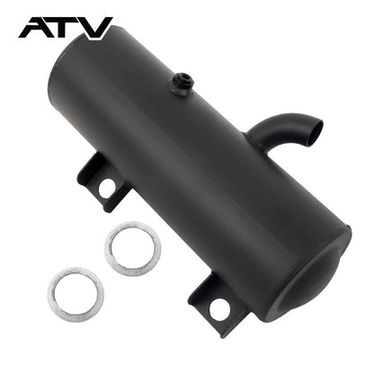 Solidspare Exhaust Muffler Silencer W/Gaskets For Polaris Scrambler 500 2000-2012