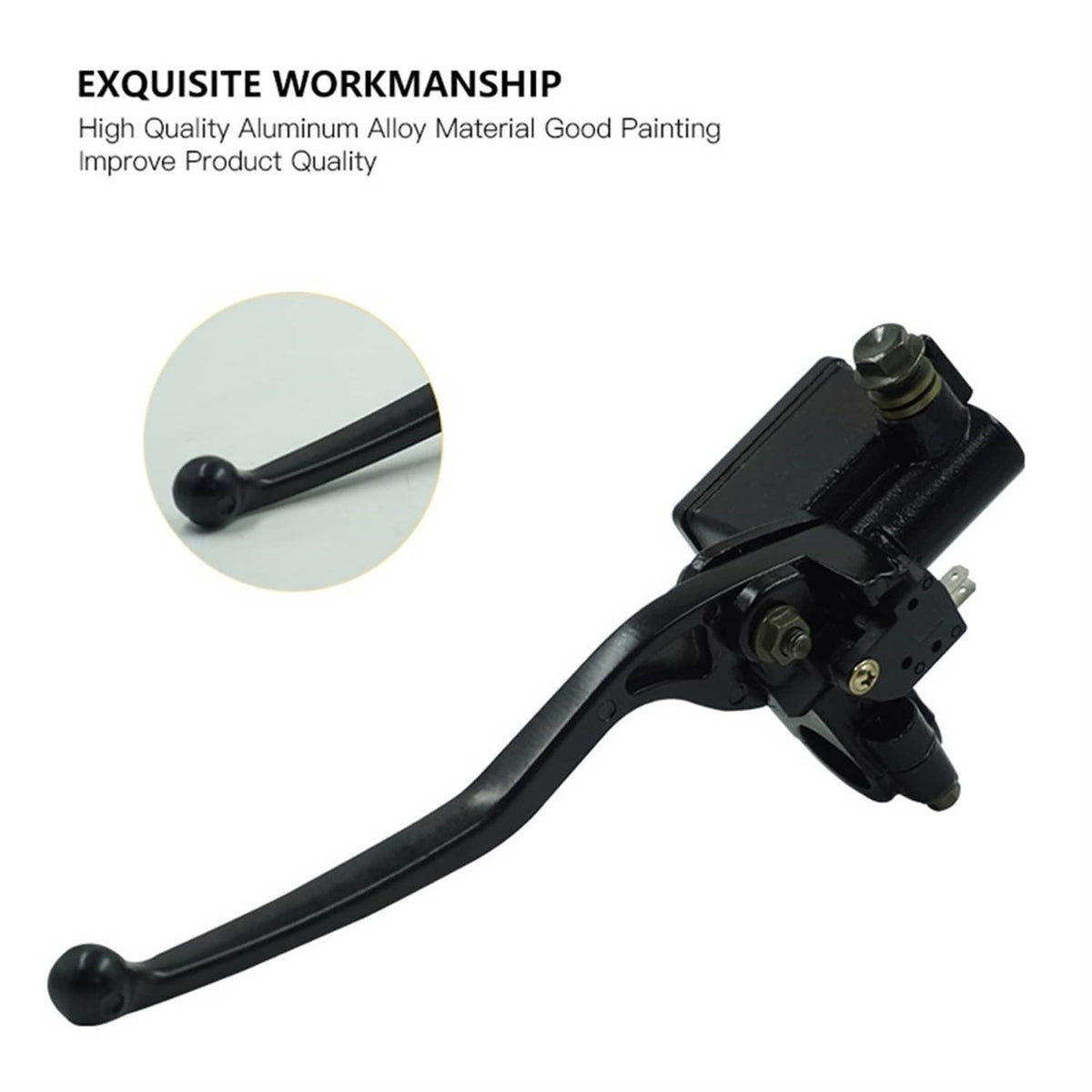 Solidspare 7/8" Front Brake Master Cylinder Lever For YAMAHA Banshee 350 Bear Tracker 250