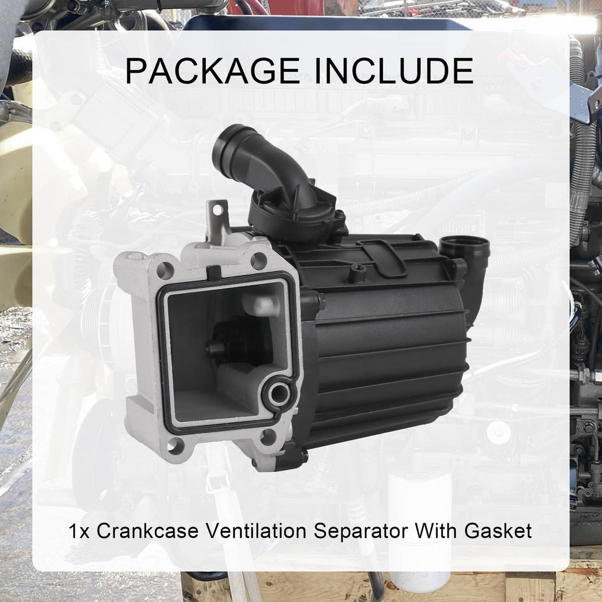 Solidspare Crankcase Ventilation Separator 21373547 W/ Gasket 20532891 For VOLVO D13 NEW