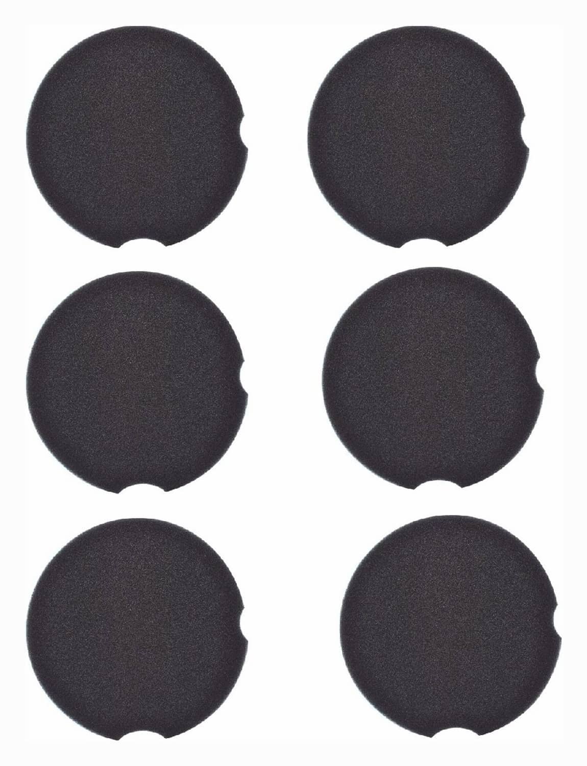 Solid Spare 6PCS Foam Filters For Bissell PowerForce Compact 2112 Series Vacuum 1604896 US