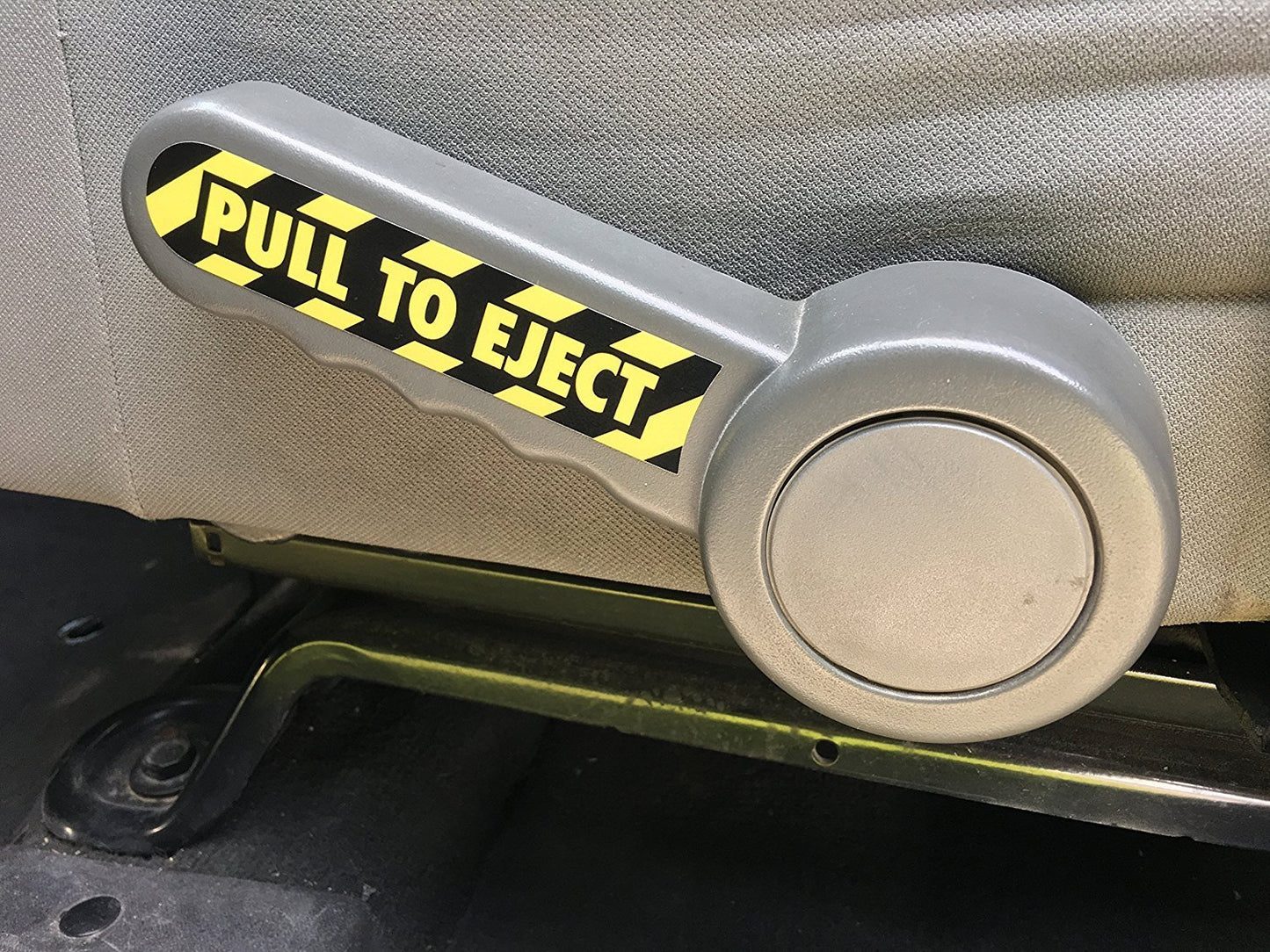 PULL TO EJECT Decal / Sticker Set for Jeep Wrangler JK, JKU, Sahara, Rubicon, SE