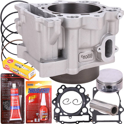 Solidspare For Yamaha Grizzly 660 YFM 2002-2008 Cylinder Piston Gasket Top End Rebuild Kit