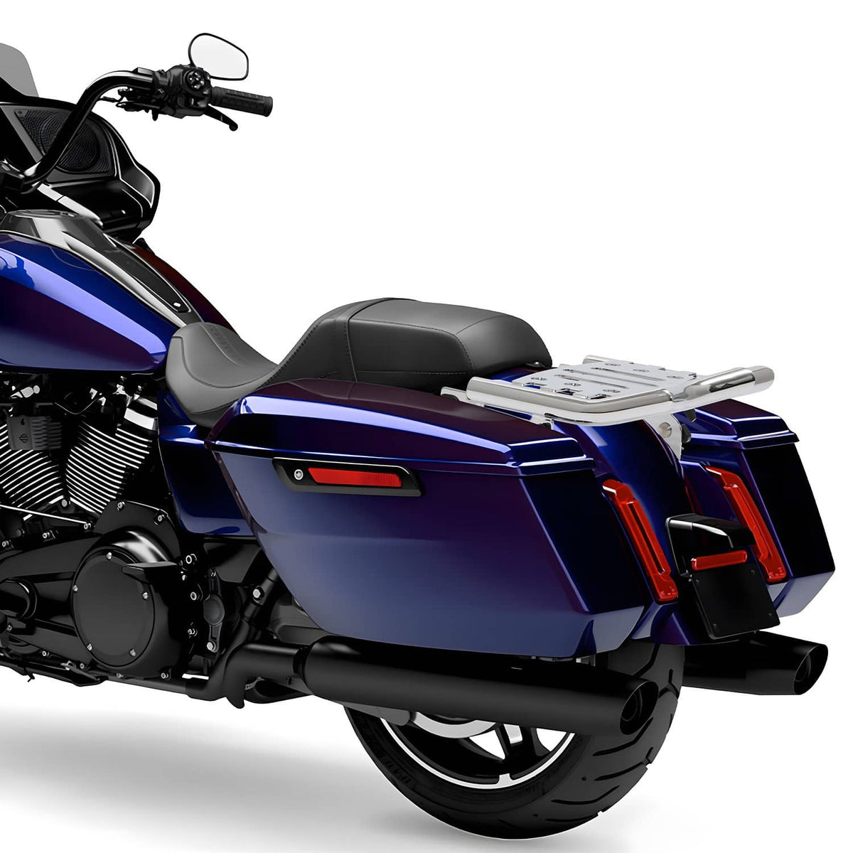 Solidspare For 2015+ Harley Touring Road Glide FLTRX FLTRXS Chrome Detachable Luggage Rack