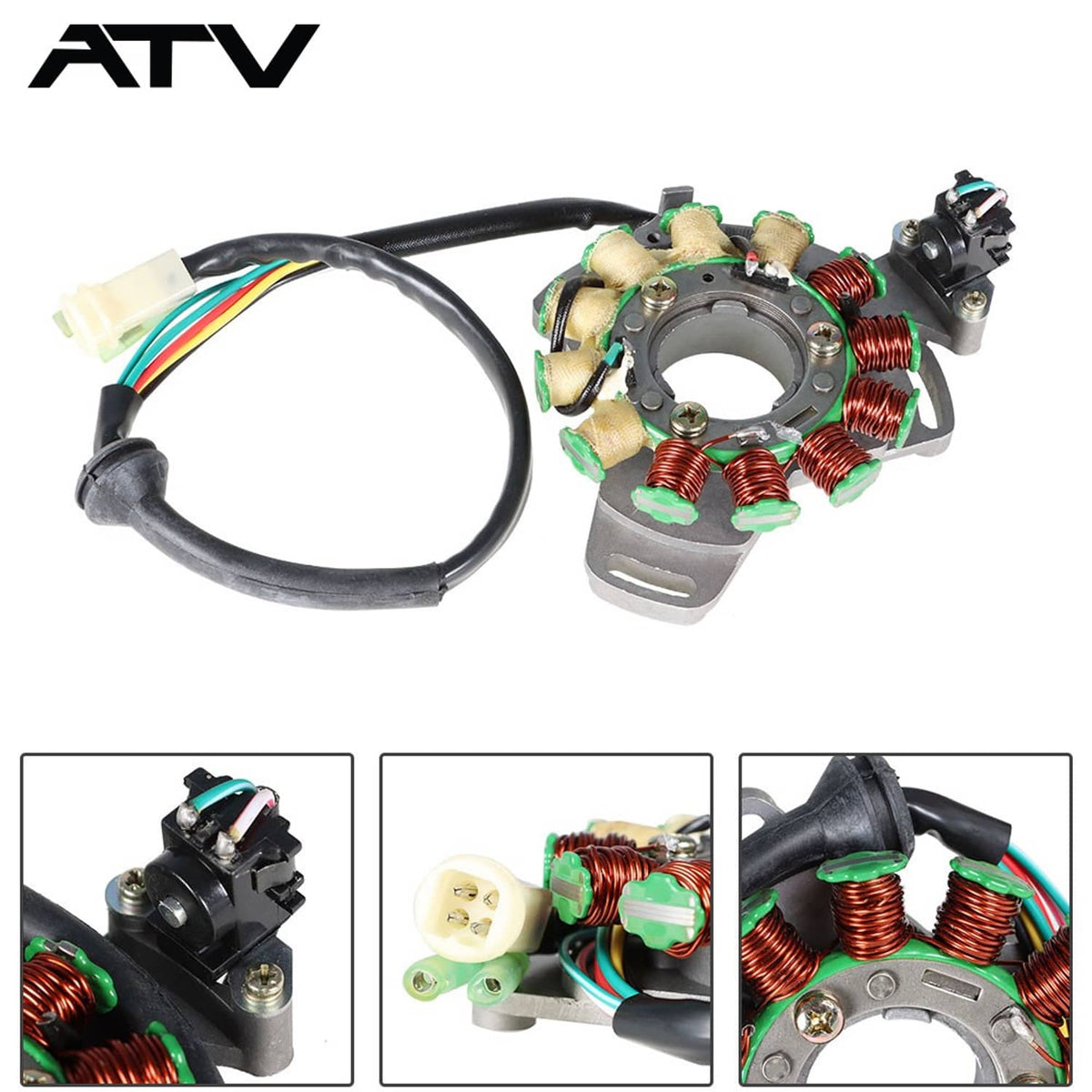 Solidspare stator +/-10 adjustable timing plate FOR Yamaha Banshee 1987-2006