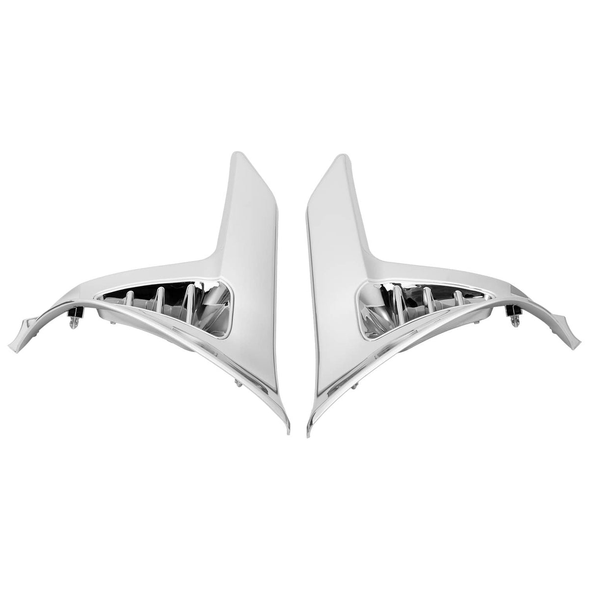 Solidspare For Honda GoldWing GL1800 01 2002-2011 Chrome Left + Right Parts Triangle Cover