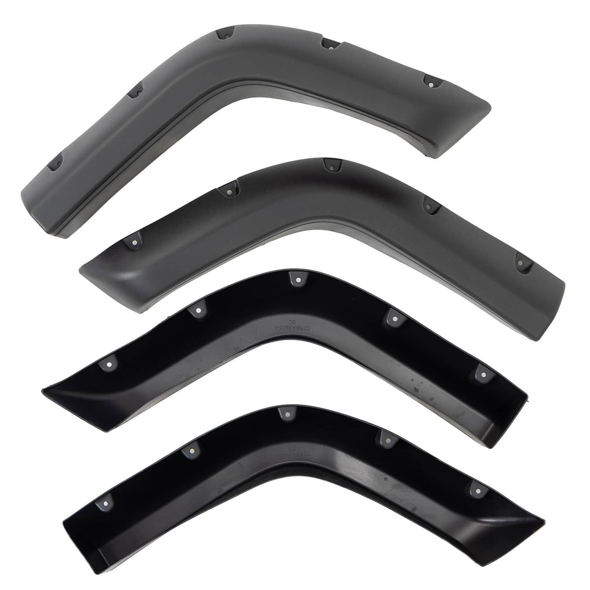 Solidspare Black Fender Flares For Jeep Cherokee XJ(4DR) Sport Utility 84-01 Left & Right
