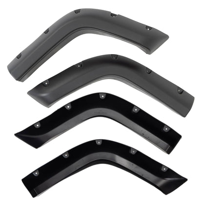 Solidspare Black Fender Flares For Jeep Cherokee XJ(4DR) Sport Utility 84-01 Left & Right
