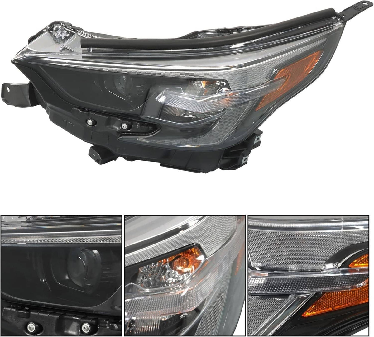 Solidspare Pair For 2023-2025 Subaru Legacy Outback 23-25 LED Headlights W/ AFS Left+Right