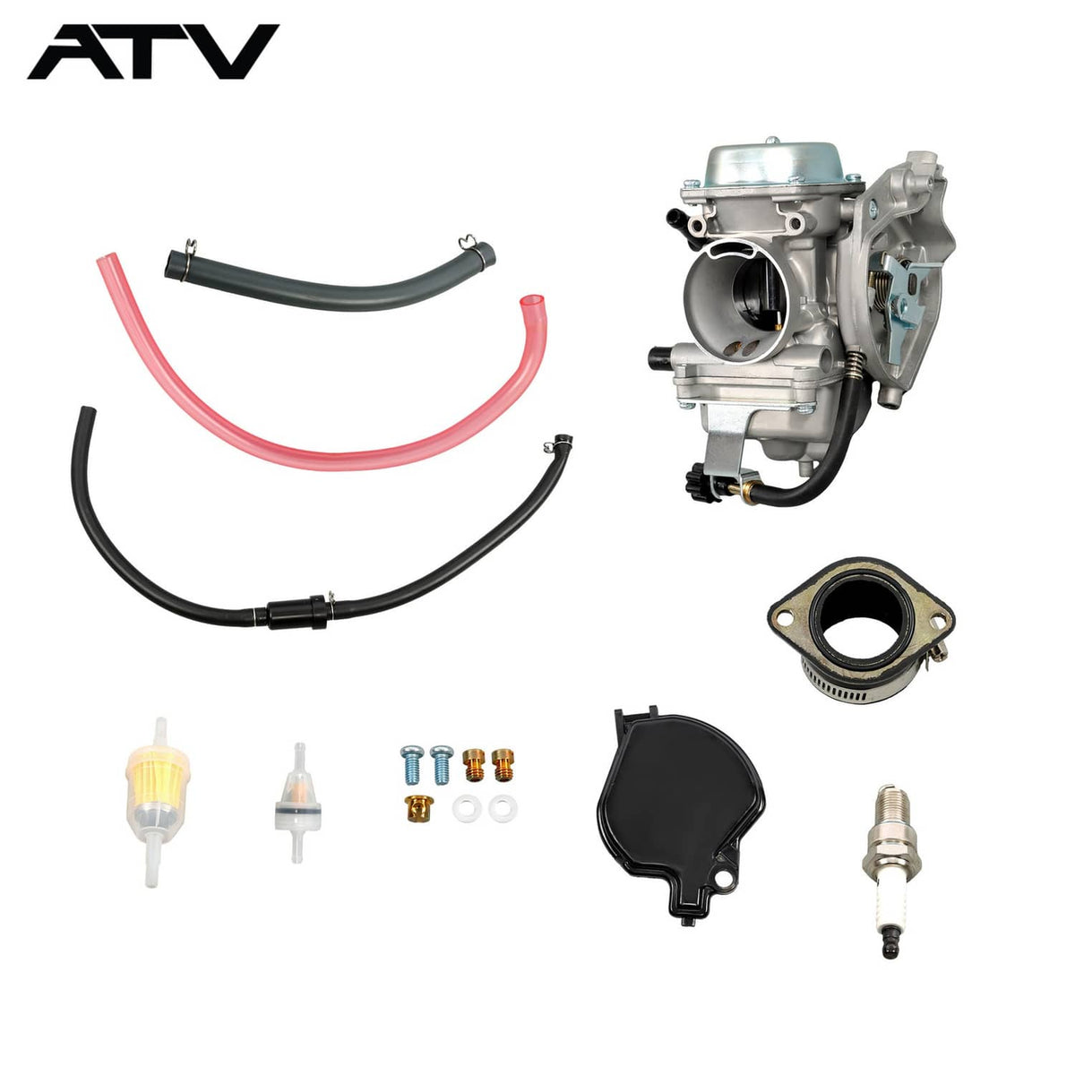 Solidspare Carburetor Kit For Kawasaki Lakota 300 KEF300A 1995-2000 KEF300B 2000-2003
