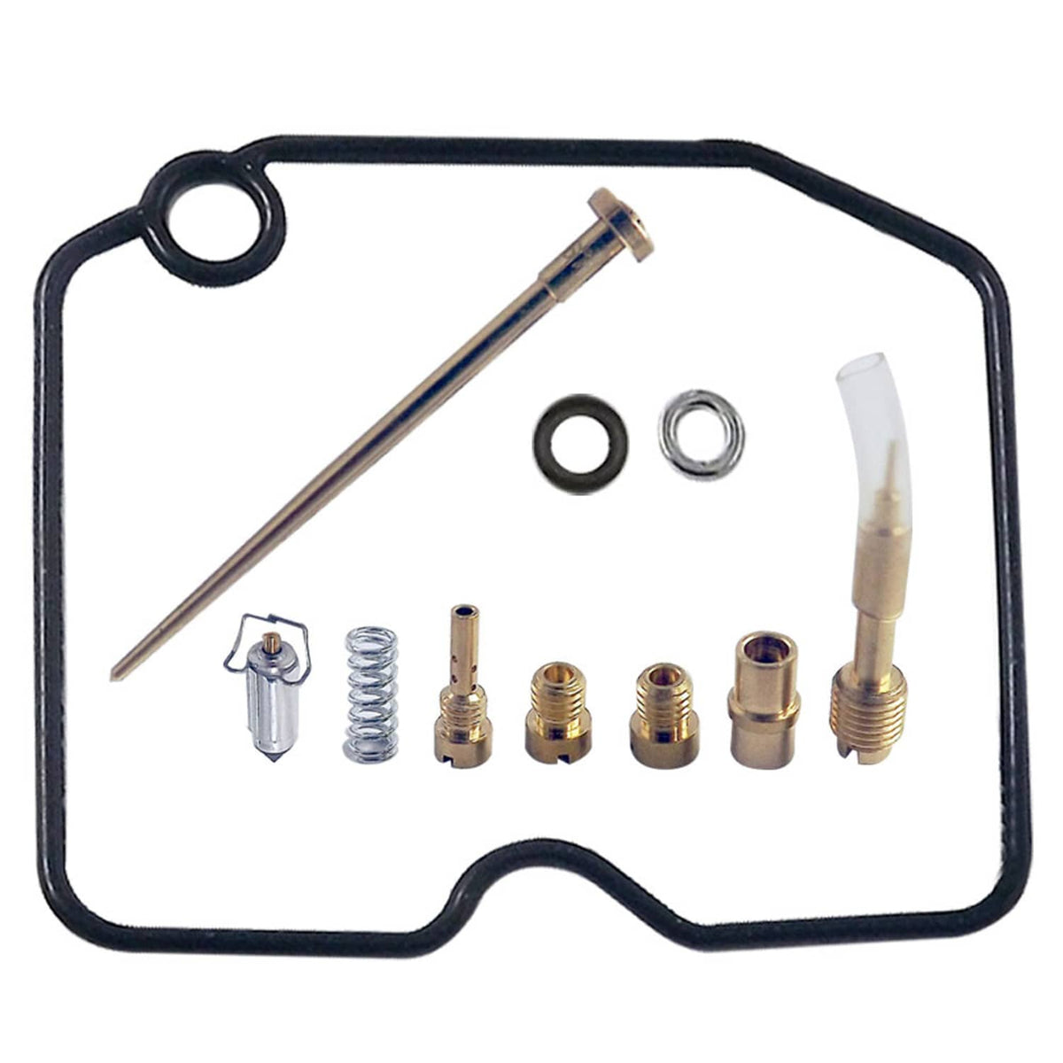 Solidspare For Kawasaki Prairie 400 KVF400 1999-2002 CARBURETOR Carb Rebuild Kit Repair US