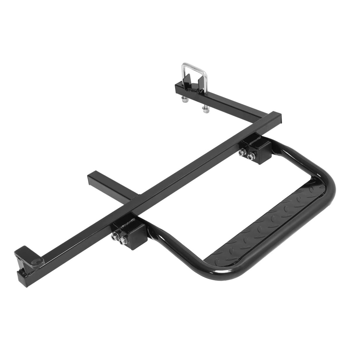 Solidspare 2PCS Black Nerf Bars / Running Boards for EZGO RXV 2008+ Gas/Electric Golf Cart