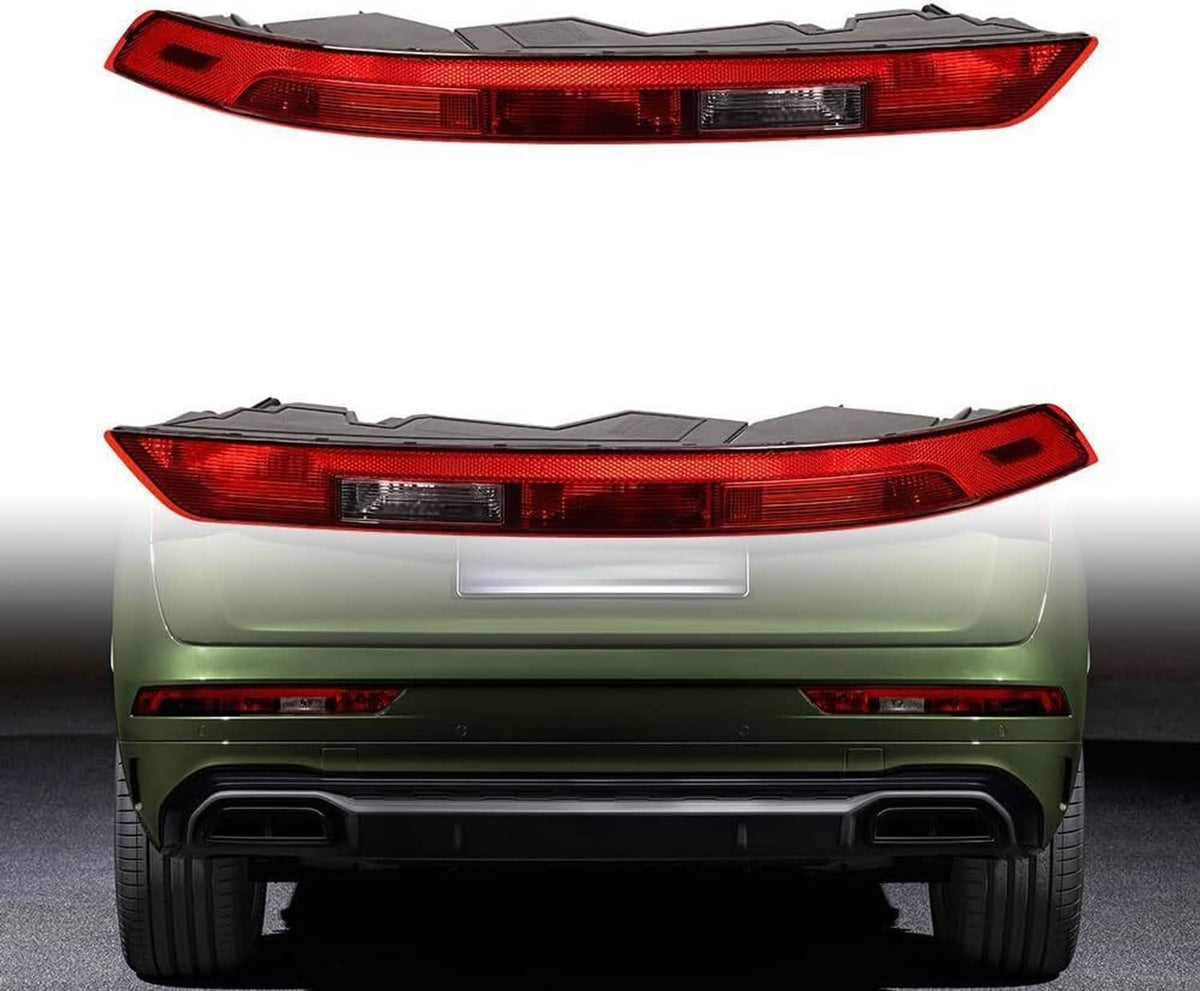 Solidspare Rear Bumper Lower Tail Light Brake Lamp Set For 2018 - 2021 Audi Q5 80A945070A