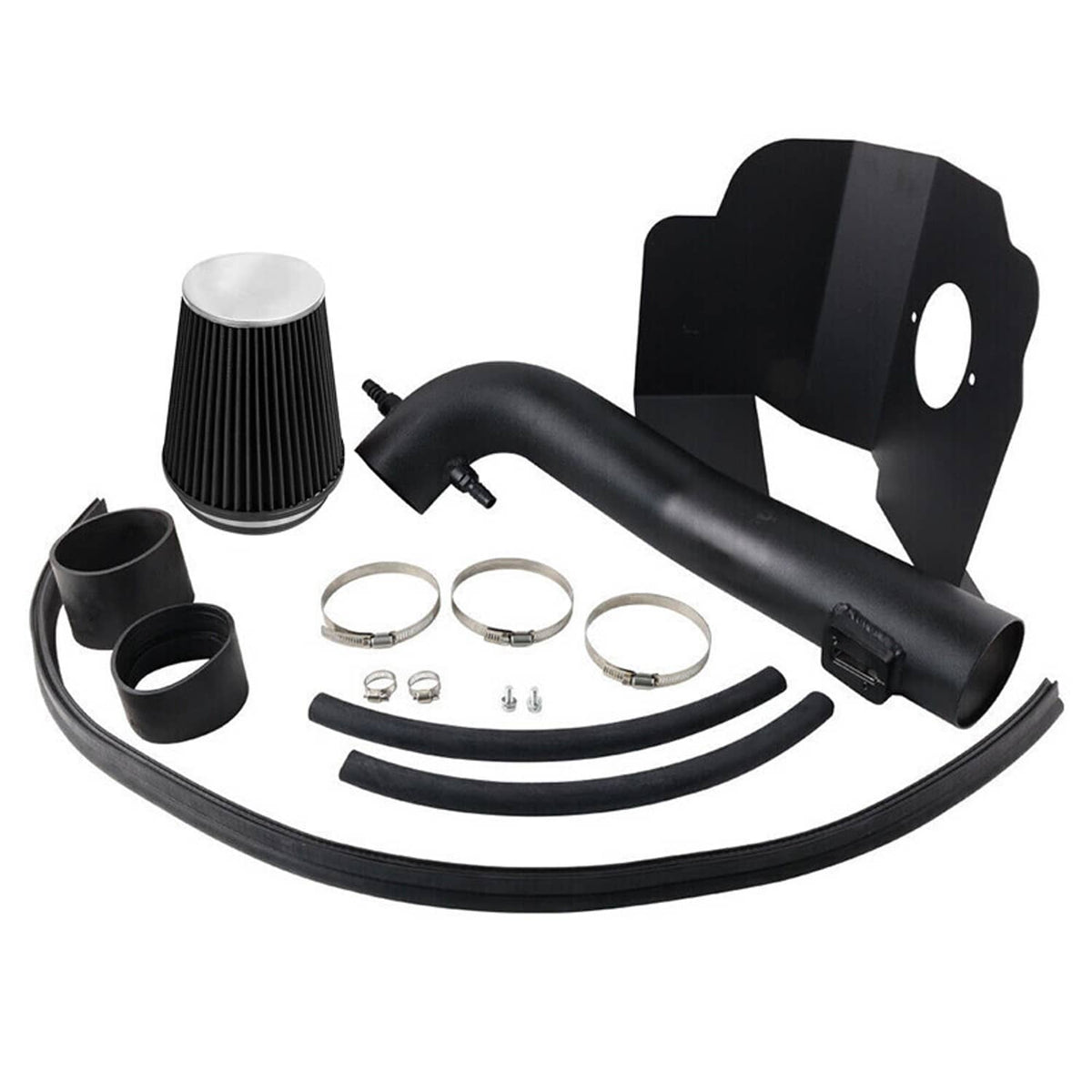 Solidspare Cold Air Intake Kit w/ Filter for 2014-19 Chevy Silverado GMC 1500 5.3L/6.2L V8