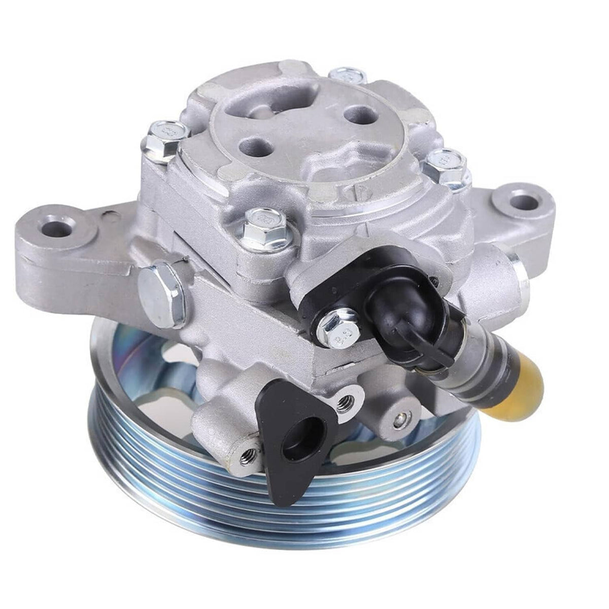 Solidspare New Power Steering Pump 21-5456 w/ Pulley for 2006-2011 Honda Civic 1.8L L4 USA