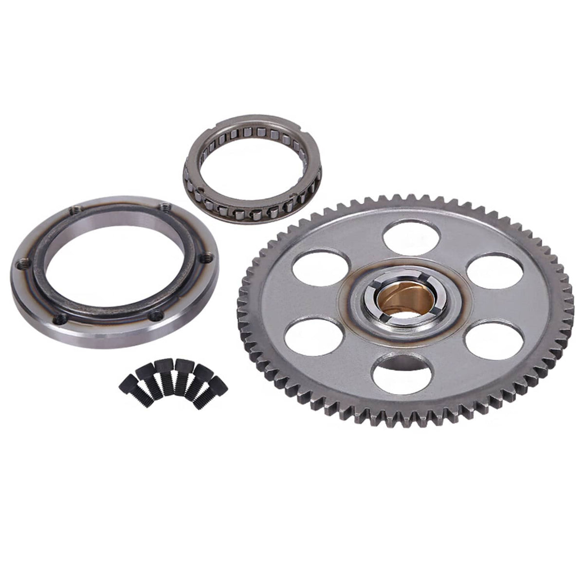 Solidspare For Yamaha Grizzly 660 YFM660 4X4 Starter Clutch & Gear Idler & Gasket 2003-2008