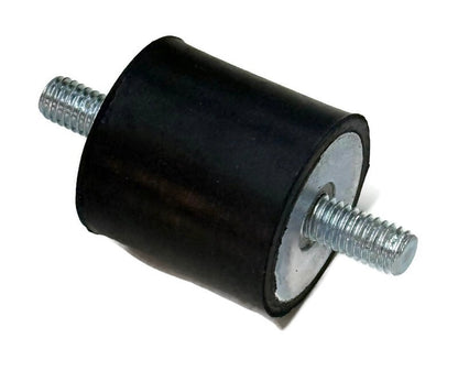 1" Rubber M6 6MMx1.0 Vibration Mount 1/4-28 Fine Thread for AEM Injen K&N Intake