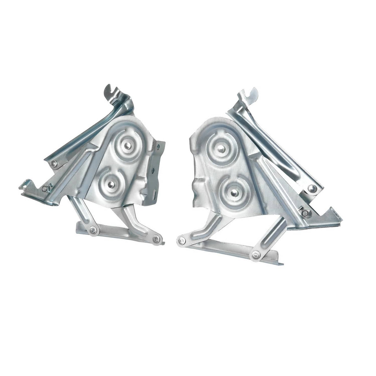 Solid Spare Hood Hinge Set For 1957 Chevrolet Bel Air Nomad Two-Ten One-Fifty Steel LH&RH